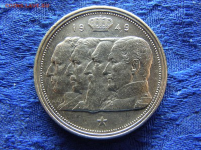 Бельгия 5 франков 1851,100 франков 1949,1951 - Belgium 100 francs 1949