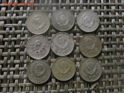 2 копейки, 9 шт. до 1955г. Без повтора. До 20.07.2017г. - 012.JPG