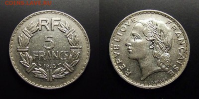 МОНЕТЫ МИРА 07-17 - Франция – 5 франков (1933)