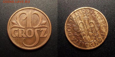 МОНЕТЫ МИРА 07-17 - Польша – 1 грош (1939)