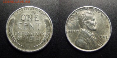 МОНЕТЫ МИРА 07-17 - США – 1 цент (1943)