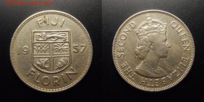 МОНЕТЫ МИРА 07-17 - Фиджи – 1 флорин (1957)