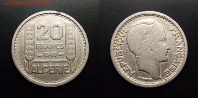 МОНЕТЫ МИРА 07-17 - Франц. Алжир – 20 франков (1949)