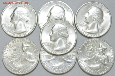25 центов 1976. 200л Независимости. Фикс, до ухода в архив.. - 120.JPG