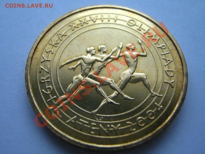 Польша 2 злоты 2004г.Афины олимпиада 28.02  21-00 - Изображение 151