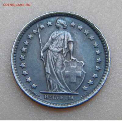 2 Франка Швецария 1963г. серебро до 24 07 17г. 22:00 - DSCN3470.JPG