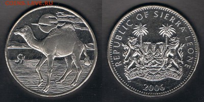 Сьерра-Леоне 1$ 2006 "Дромадер" до 24.07.17 22:00 МСК - SL_KM#312