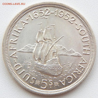 5 шиллингов 1952( 300 лет основ.Кейптауна) до 21.07.17 - DSCN7104.JPG