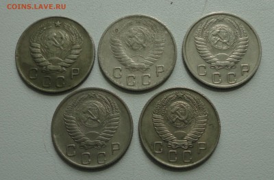 10 копеек 1946,48,55,56,57 года. До 22.07.17. - DSC08397.JPG