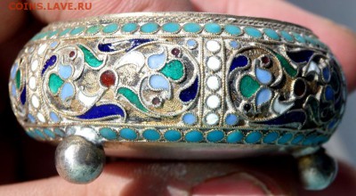 Серебренная солонка в эмалях оценка - P7121402.JPG