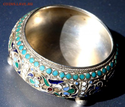 Серебренная солонка в эмалях оценка - P7121400.JPG
