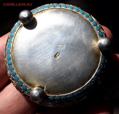Серебренная солонка в эмалях оценка - P7121399.JPG