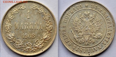 1 марка 1908 года, R. AU До 26.07.2017 22.00 по МСК - 1m-08
