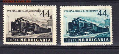 Болгария 1954 паровозы - 352