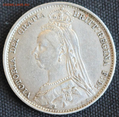С 1 РУБ. БРИТАНИЯ 6 пенсов 1891г. ВИКТОРИЯ UNC до 27.07 - IMG_8053.JPG