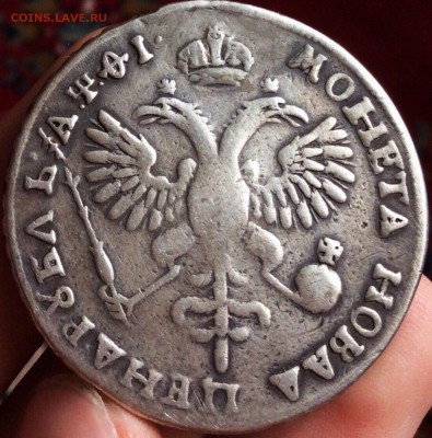 Рубли Петра 1 (1718 и 1719 г.в.) - image-13