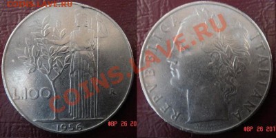4 мон. Италии (50,100,200,500 лир) с 1 руб до 29.02.11 21-00 - 100лир.JPG