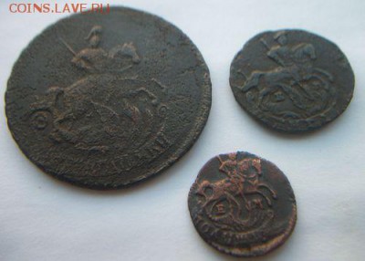 2 копейки 1765, денга 1795, полушка 1769 .До 27.07 2017 - 100_5419.JPG