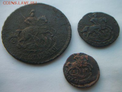 2 копейки 1765, денга 1795, полушка 1769 .До 27.07 2017 - 100_5418.JPG