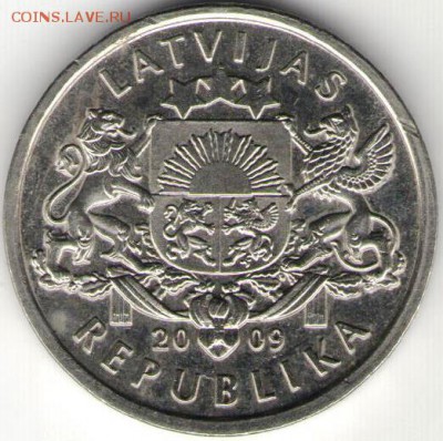 Латвия 1 лат 2009 г. (Ёлка) до 24.00 27.07.17 г. - сканы 009 (2)