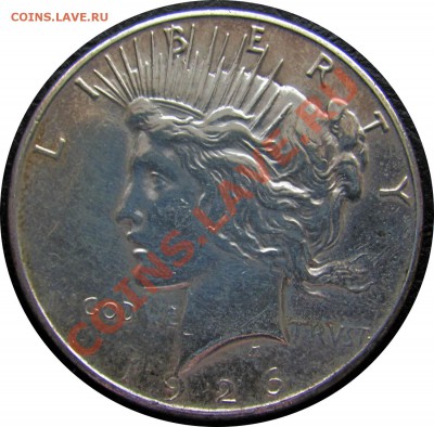 L37 Peace Dollar 1926S EF С РУБЛЯ! до 04.03 в 22°° - N91 Peace Dollar 1926 EF_1
