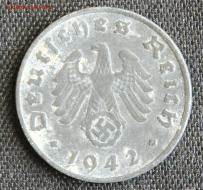 С 1 РУБ. III-й РЕЙХ 1 пфенниг 1942г."G"  до 30.07 в 22-00 - IMG_7112.JPG