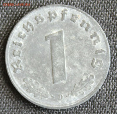 С 1 РУБ. III-й РЕЙХ 1 пфенниг 1943г."D"  до 30.07 в 22-00 - IMG_7103.JPG