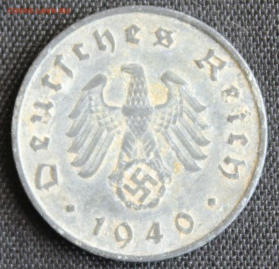 С 1 РУБ. III-й РЕЙХ 10 пфеннигов 1940г."А"  до 30.07 в 22-00 - IMG_7088.JPG