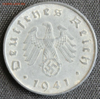 С 1 РУБ. III-й РЕЙХ 10 пфеннигов 1941г."А"  до 30.07 в 22-00 - IMG_7086.JPG