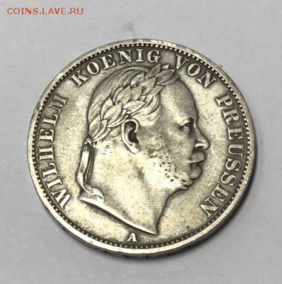 Пруссия 1 талер 1866 - Prussia 1 thaler 1866