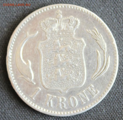 С 1 РУБ. ДАНИЯ 1 крона  1875г. ДЕЛЬФИН до 31.07 в 22-00 - IMG_7988.JPG