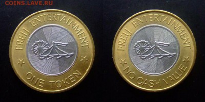 МОНЕТЫ МИРА 07-17 - ЖЕТОН (игровой) Глобал Виллидж (Дубай)