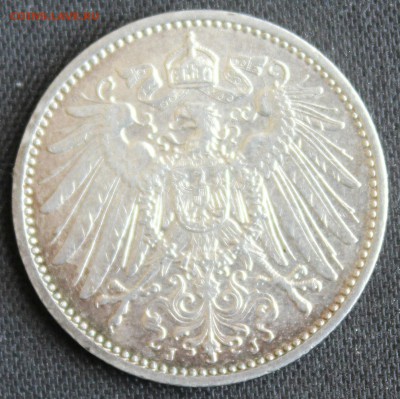 С 1 РУБ. КАЙЗЕРРЕЙХ 1 марк 1910г."J" до 1.08 в 22-00 - IMG_7339.JPG