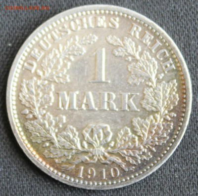С 1 РУБ. КАЙЗЕРРЕЙХ 1 марк 1910г."J" до 1.08 в 22-00 - IMG_7338.JPG