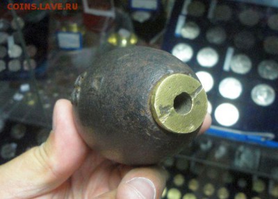 Граната времен Гражданской войны, Антанта, Белое движение - DSC03660.JPG