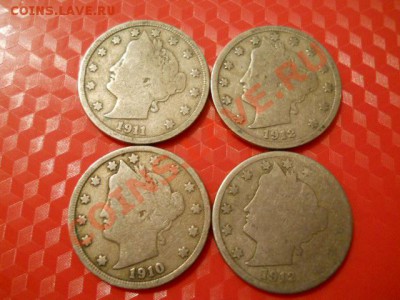 США погодовка 5 центов 1897-1912 всего 10 ШТУК.02.3 20-00МСК - DSCN1484.JPG