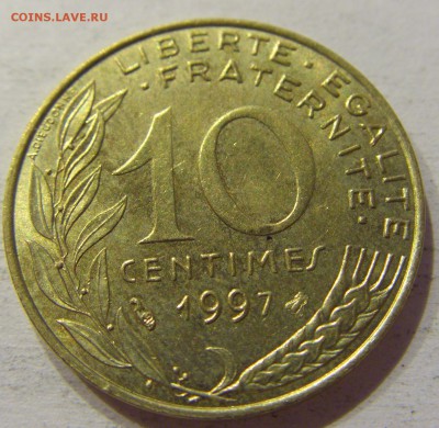 10 сантим 1997 Франция №1 01.08.2017 22:00 МСК - CIMG5932.JPG