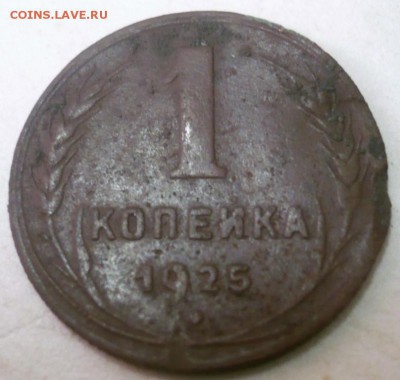 1коп. 1925 г. и 5 коп. 1934 г. оценка - P1390516.JPG