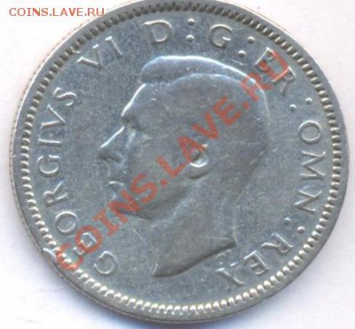 Ag Британия 6 пенсов. 1938 г. До 2.03.11 г. 20-00 МСК. - 6 пенсов 38.1