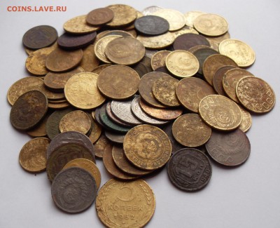 107 монет 1924 - 1957 гг. До 03.08.2017 г. - 105м(4)