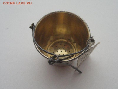 Серебряное ситечко для чая 875 пробы 21.30 грамм - IMG_0937.JPG