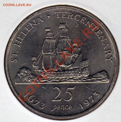 О.Св.Елены 25 пенсов 1973 300 лет до 03.03.11 в 22.00мск - img274