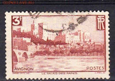 Франция 1937 1м 3фр - 37