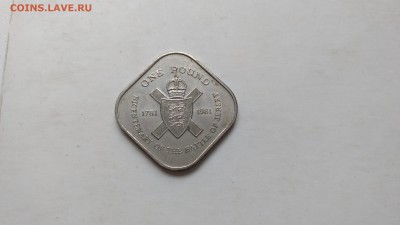 Джерси 1 фунт 1981 200 лет штурму Джерси до 22-00 01.08.17 - IMG_20170731_071511593