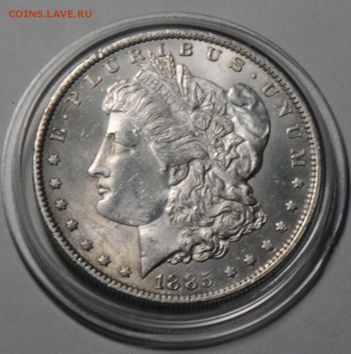 США, 1 доллар 1885 О (Морган). Без обращения.С 2000.До 31.07 - 02