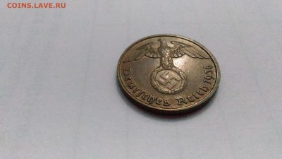 ГЕРМАНИЯ 3РЕЙХ RR 2 пфеннинга 1936 D до 04.08. в 22:00 МСК - P_20170731_153328