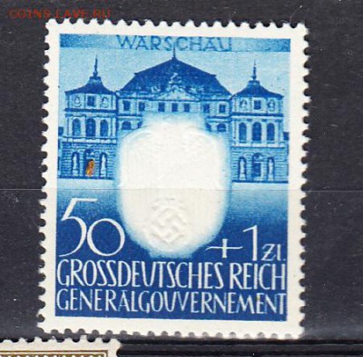 Польша (Генерал Губернаторство) 1943 1м - 53