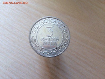 Веймар 3 марки 1926г 700лет Любеку до 3.08.  22-00 мск - 9