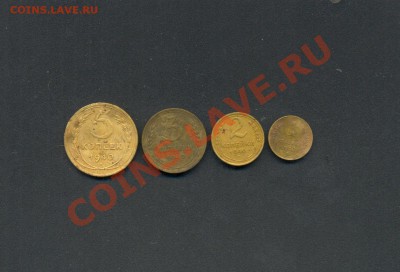 Подборка -1940г. 5к.3к.2к.1к. до04.03.11г. 22:00ч, Москвы. - 5монет-1940г.
