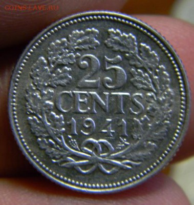 25 центов нидерланды 1941 - DSCN1107.JPG